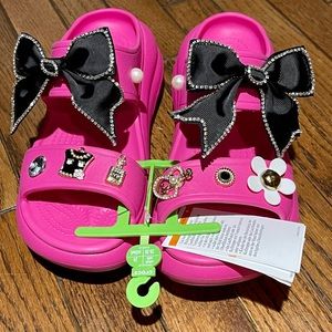Classic Crush Style Crocs - Platform slides/sandals